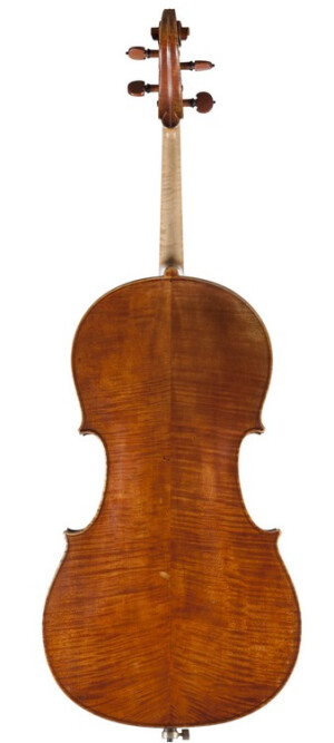 Cello Hippolyte Silvestre uit de collectie van het Muziekinstrumentenfonds