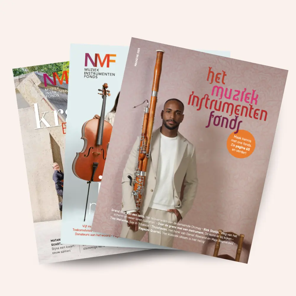 Muisc Instrument Magazine Magazine of Het Muziekinstrumentenfonds
