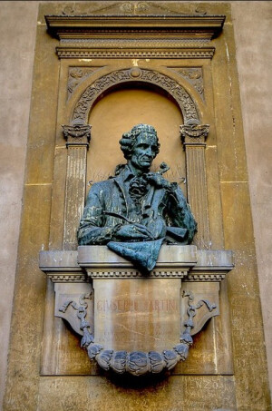 Borstbeeld van Giuseppe Tartini, Padua