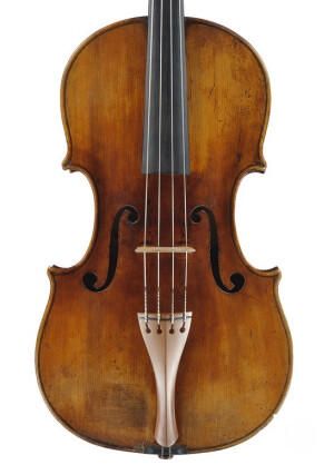 Altviool J.B. Lefèbvre, ± 1760, uit de collectie van het Muziekinstrumentenfonds